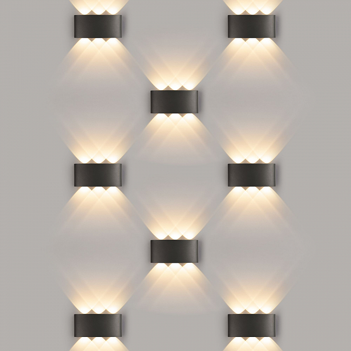 Уличный светильник Elektrostandard 1551 Techno LED чёрный